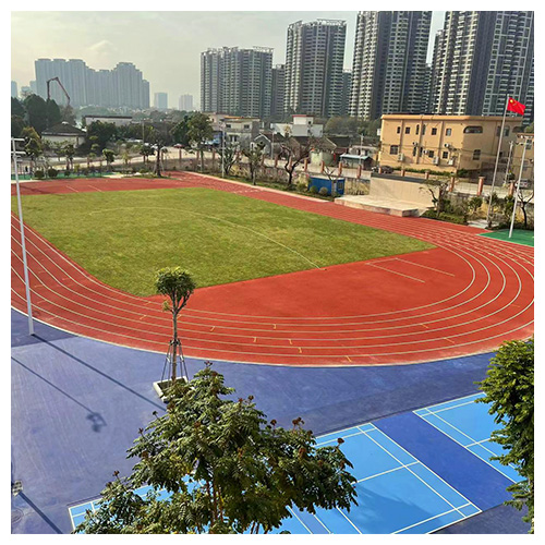 汕尾中山东凤镇中心小学无缝预制型跑道